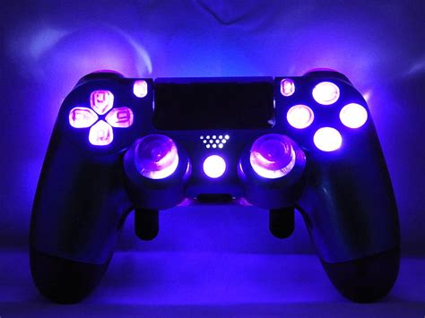 Custom PS4 Controller Gamepad - Modded Rapidfire Advanced Programmable ...