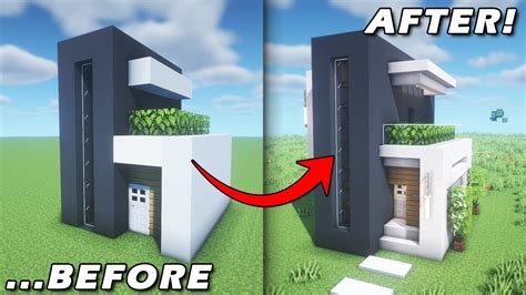 MINECRAFT: How to Build MrBEAST's MODERN HOUSE Tutorial (EASY) - YouTube