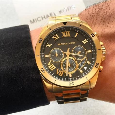 Michael Kors MK Brecken Gold Stainless Steel Men's Watch (MK8481), Men ...