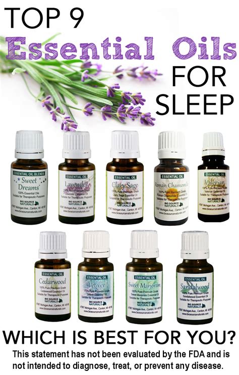 9 Essential Oils for Insomnia and Sleep Issues - BioSource Naturals