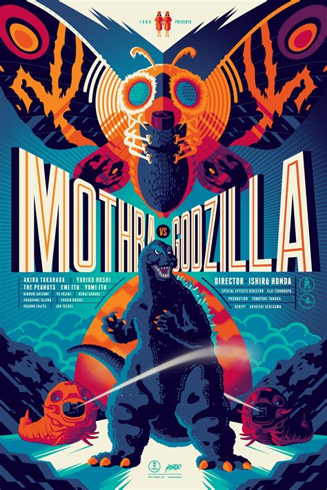 Mothra Vs. Godzilla Poster – Mondo