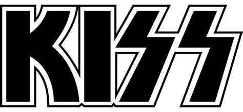 The Kiss logo, one of the best rock band designs of all time. Where the ...