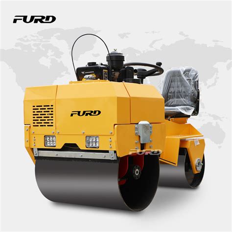 700kg Soil Compaction Vibratory Steel Wheel Roller Compactor - China ...