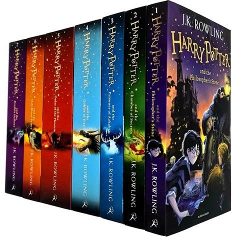 J.K. Rowling Harry Potter Collection 7 Books Bundle | The Book Bundle