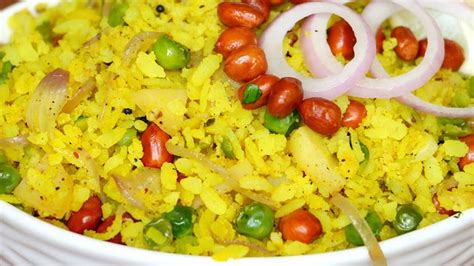 Poha Recipe-How to make Poha-Easy Indian Breakfast Recipe-Savory ...