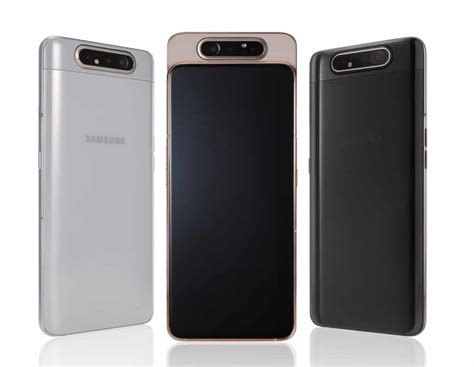 Samsung Galaxy A80 officieel onthuld: geen notch, wel een unieke camera