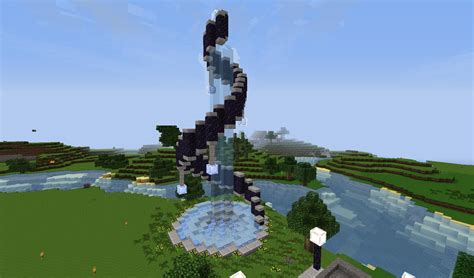 Fountain I made on my towny plot in tekkit! | Minecraft fountain ...