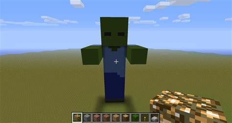 Zombie Statue Minecraft Project