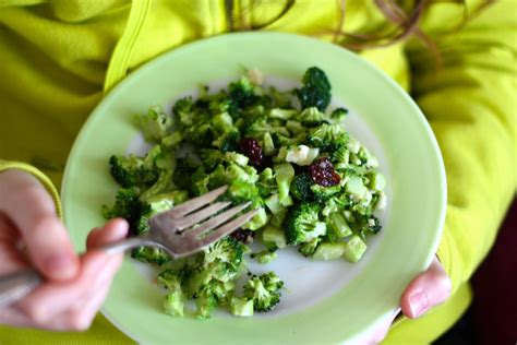 ben and birdy: Raw Broccoli Salad (With cherries! And parmesan!)