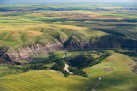 Aerial Photo | Drumheller, Alberta