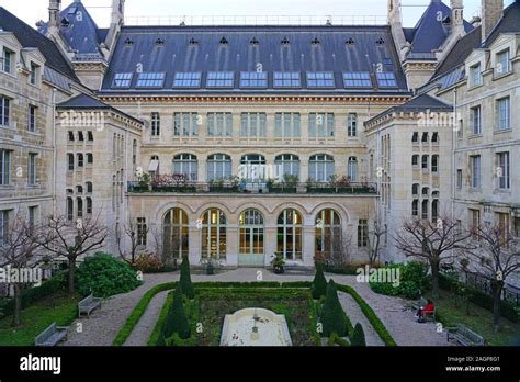 PARIS, FRANCE -18 DEC 2019- View of the Lycee Louis-le-Grand on Rue ...