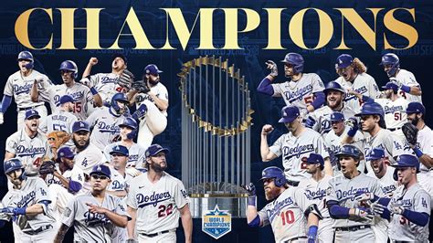 Dodgers Are MLB Champions After 32-Year Drought - The Montclarion