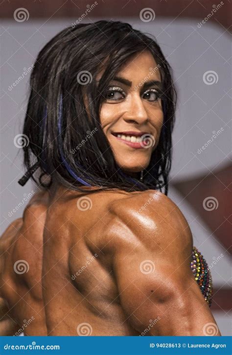 Mexican Muscle Minx Displays Powerful Physique Editorial Stock Photo ...