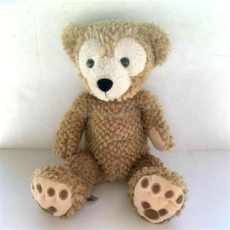 Disney Duffy Bear Plush 17" Hidden Mickey Stuffed Animal Teddy Bear Toy ...