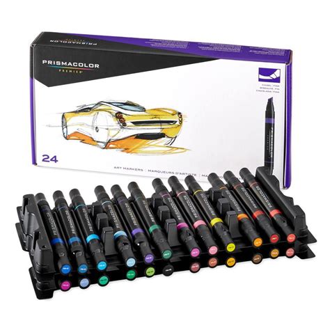 Amazon.com : Prismacolor 3721 Premier Double-Ended Art Markers, Fine ...