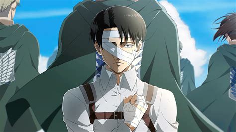 levi ackerman Attack on Titan 4K #3270f Wallpaper PC Desktop