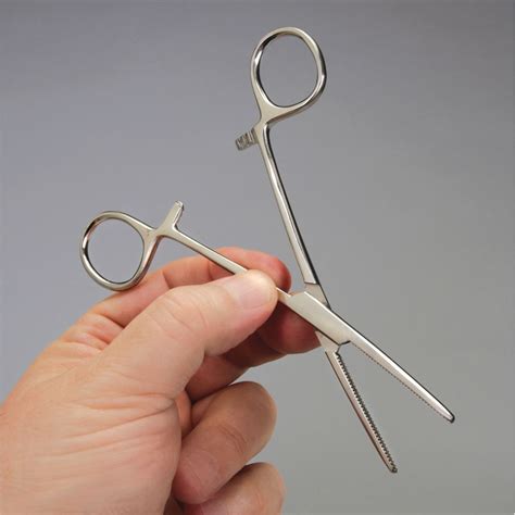 Rochester Pean Hemostatic Forceps, Stainless Steel, Straight, 5 1/2 in ...