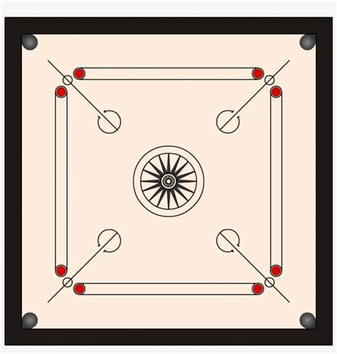 Carrom Board Clip Art