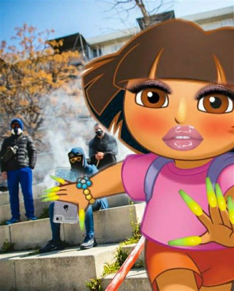 Dora d'la Cité 😭😂 | Dora funny, Dora memes, Crazy funny pictures