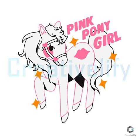 Pink Pony Girl Pink Pony Club Chappell Roan SVG - CreativeLify