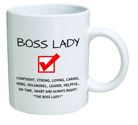 funny coffee mugs and mugs with quotes: Funny Boss Lady 11OZ Coffee Mug ...