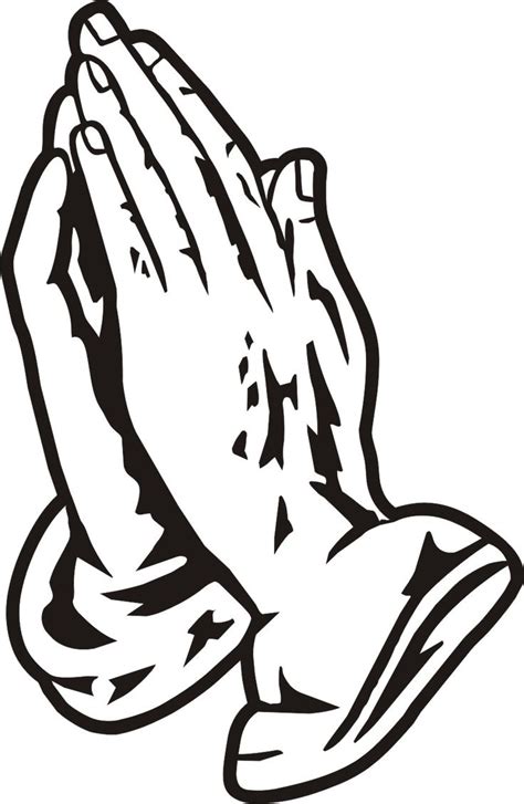 Black Praying Hands Clipart | Clipart Panda - Free Clipart Images ...