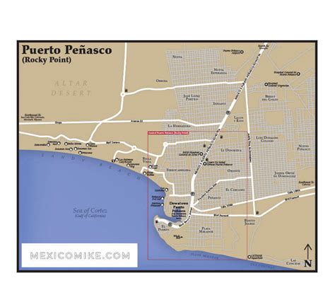 Puerto Peñasco Maps | Visiting Mexico