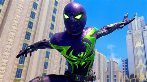 Spider-Man: Miles Morales - 'Purple Reign' Prowler Suit - YouTube