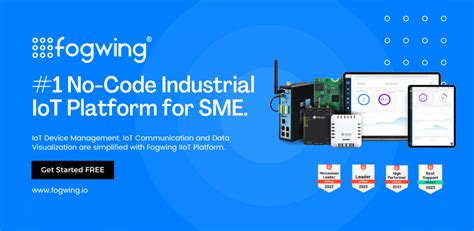 #1 Industrial IoT Platform: Fogwing Cloud