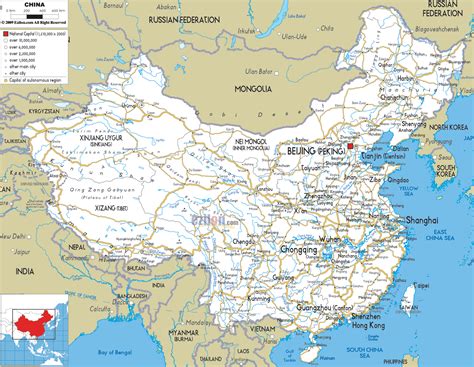 Map of China - TravelsMaps.Com