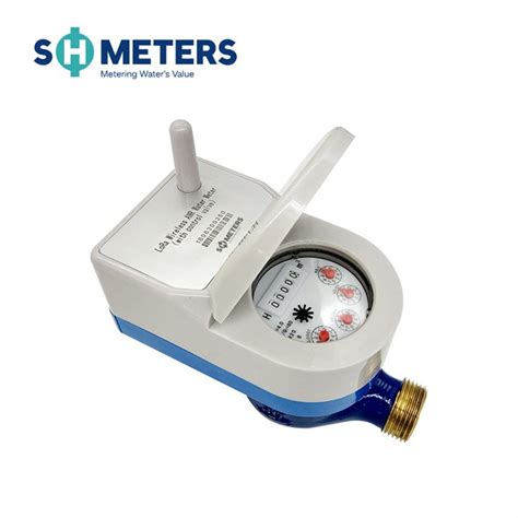 3/4 Inch~1/2 Inch Domestic Remote LoRa Smart Digital Water Meter ...