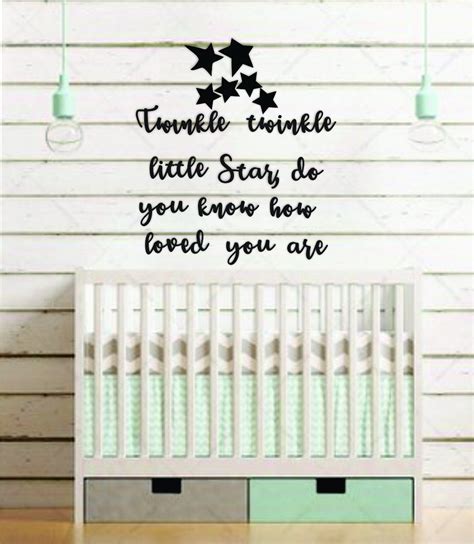 Twinkle Twinkle Little Star... Quotes & Wall Decor Tak N | Etsy