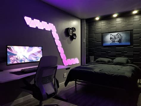 30 Stunning Gaming Bedroom Ideas in 2023 | Displate Blog | Gamer ...