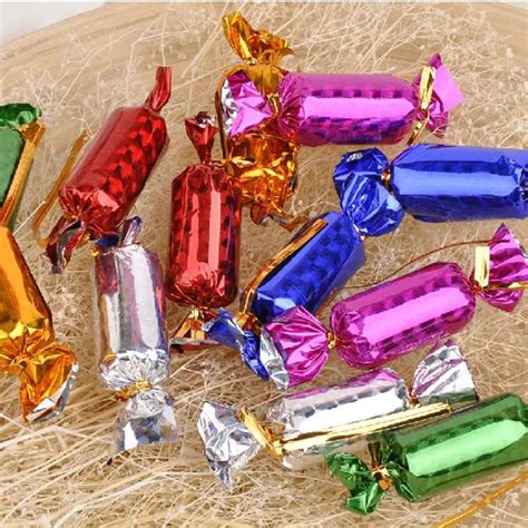 12Pcs Xmas Decoration Mixed Color Christmas Candy Ornament For ...