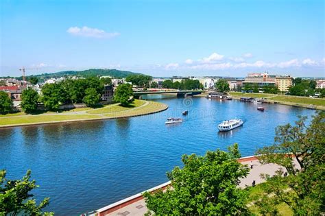 View of the Vistula river stock photo. Image of nature - 118501324