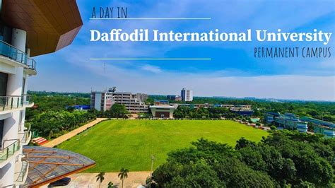 Daffodil International University || DIU permanent campus - Bono Maya ...