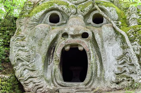 Bomarzo gardens - Lazio - Italy travel Photograph by Luca Lorenzelli