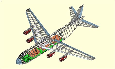 Antonov 124 Paper Model