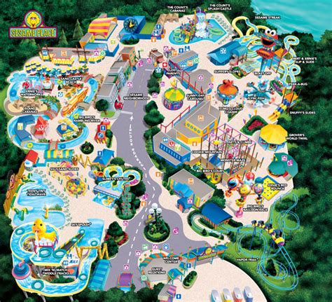 sesame place theme park map – Travel Around The World – Vacation Reviews