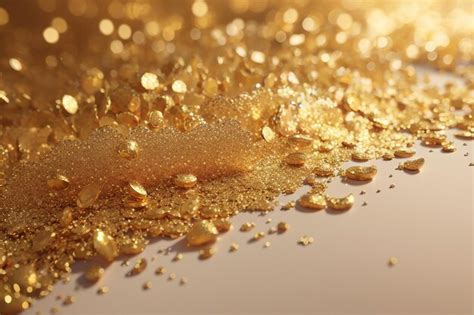 Premium Photo | Elegant gold glitter background