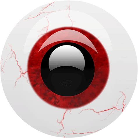 scary eye cartoon - Clip Art Library