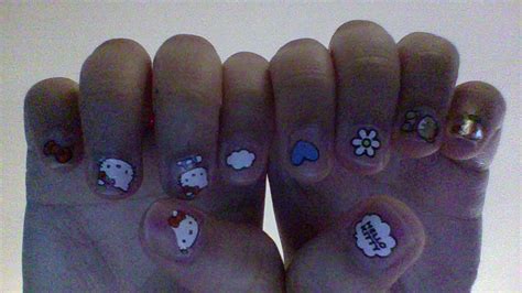 My Sanrio nails by LPStheforestengine on DeviantArt