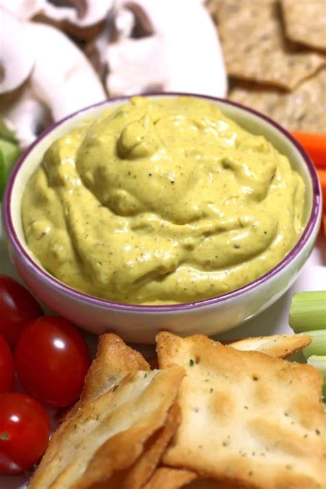 Curry Dip for Veggies, Crackers, Chips – Snappy Living