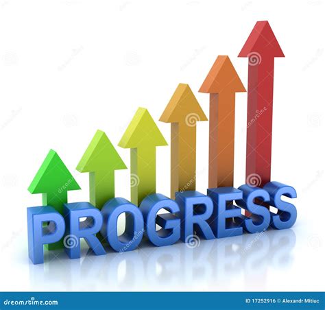 Progress Vector Illustration | CartoonDealer.com #79544154