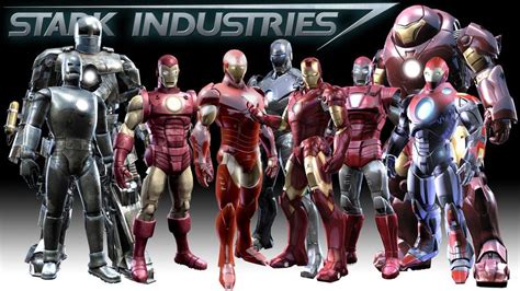 Stark Industries - Evolution of Ironman Suit | Iron man armor, Iron man ...