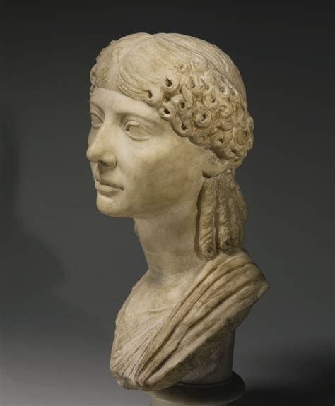 A Marble Portrait Bust of a Woman, Roman Imperial, reign of Claudius, A ...