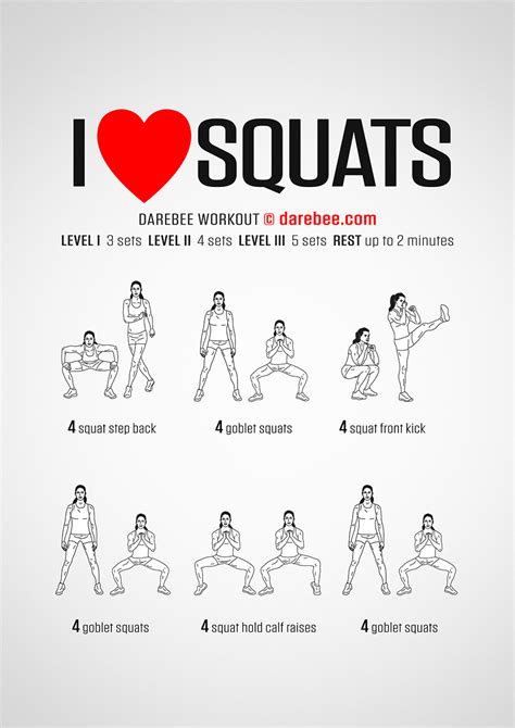 I Love Squats Workout