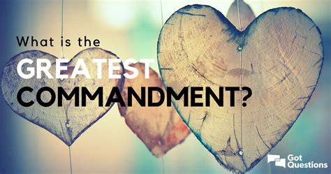 What is the greatest commandment? | GotQuestions.org