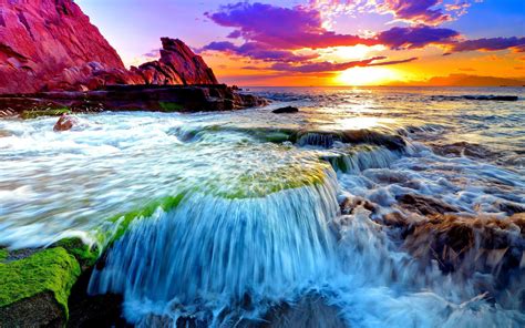 Ocean Sunset Wallpapers | HD Background Images | Photos | Pictures – YL ...