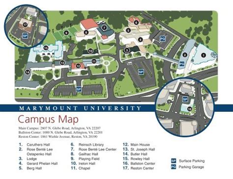 University Of Virginia Campus Map